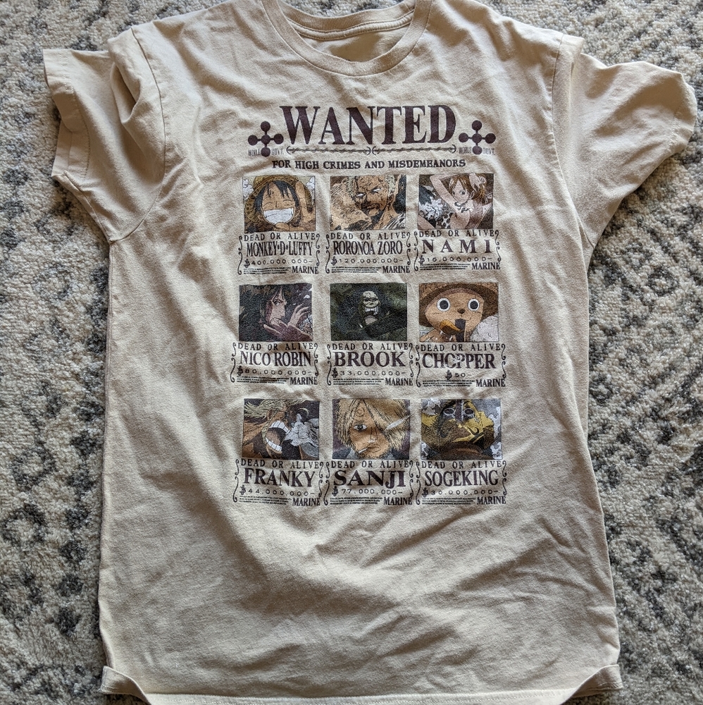 One piece Tshirt